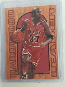 Michael Jordan 1995 Fleer Hardwood Leader 4 of 27