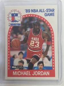 Michael Jordan 1989 NBA Hoops 89 NBA All-Star Game No. 21