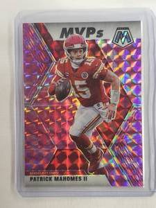 Patric Mahomes 2020 Panini Mosaic Prizm No. 297