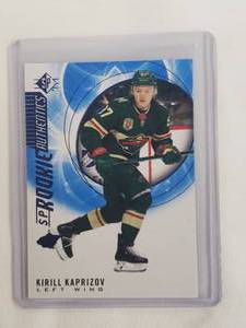 Kirill Kaprizov 2021 Upper Deck SP Rookie Authentics No. 129