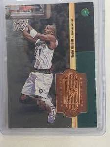 Kevin Garnett 1998 Upper Deck SPx Bronze Insert No. 29, Numbered 95110000