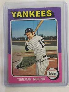 Thurman Munson 1975 Topps No. 20