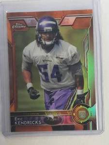 Eric Kendricks Rookie 2015 Topps Chrome Orange Refractor No. 181