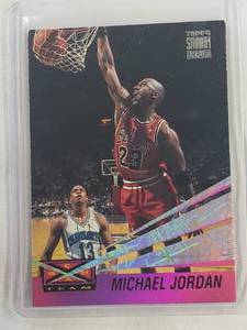 Michael Jordan 1993 Topps Stadium Club Beam Team Tough Insert