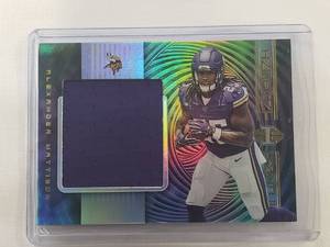 Alexander Mattison Rookie Panini Illusions Jumbo Patch No. IA-AM