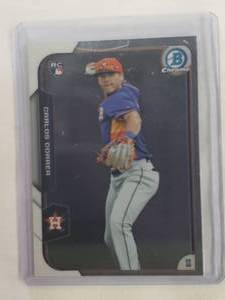 Carlos Correa Rookie 2015 Bowman Chrome No. 110