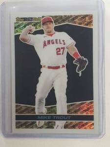 Mike Trout 2021 Topps Black Gold No. BGC-3