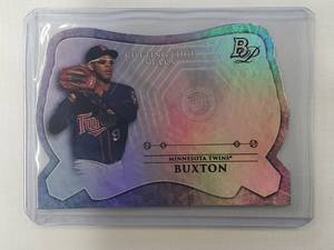 Byron Buxton Rookie Cutting Edge Stars Die Cut Foil No. CES-BB