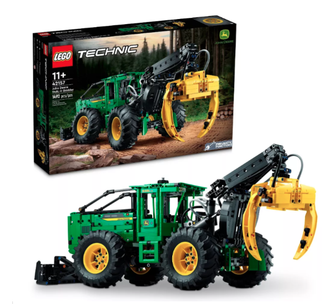 LEGO Technic LEGO Technic John Deere 948L-II Skidder Tractor Toy