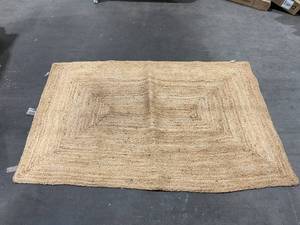 4x6ft Jute Area Rug