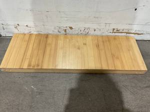 SMIBUY 3-Tier Natural Bamboo Shoe Rack Bench