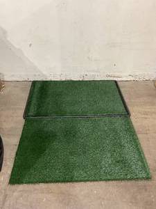 LOOBANI Extra Large Grass Potty Tray
