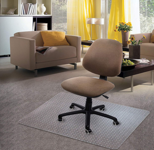 Kuyal Carpet Chair Mat, 48 x 59 - Clear