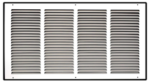 Handua 24W x 12H Steel Return Air Grille - White