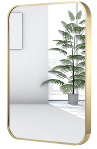 JENBELY 22x30 Inch Gold Bathroom Mirror