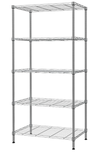 SINGAYE 5 Tier Adjustable Storage Shelf