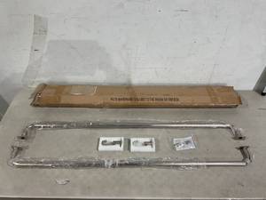 Wrap Around Curtain Rod - Brushed Nickel