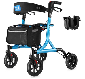 WALK MATE Rollator Walker - Blue