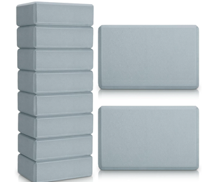 Outus 10-Pack Grey Foam Yoga Blocks