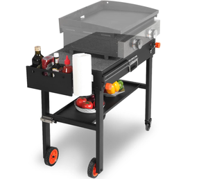Portable Griddle Table with Caddy - Fit 17� or 22� Griddles