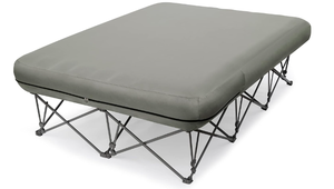 KAMPKEEPER 2 Person Camping Cot - Queen Size - Grey