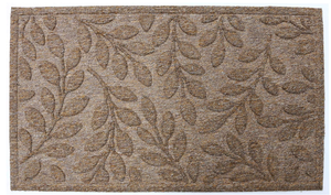 Door Mat - Brown - leaves