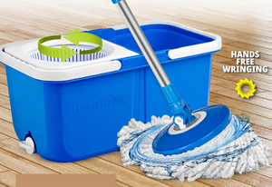 Instamop Spin Mop and Bucket with Wringer Set