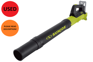 Sun Joe 24V-TB-LTE 24-Volt IONMAX Jet Blower Cordless Compact Turbine Leaf Blower