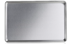 New Star Foodservice Commercial-Grade 18-Gauge Aluminum Sheet PanBun Pan, 18 L x 26 W x 1 H (Full Size)