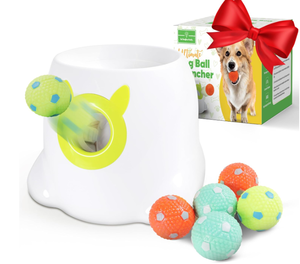 THE THOUGHTS OF FUN CO. Dog Ball Thower Launcher Automatic