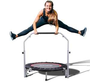 BCAN 40 Foldable Mini Trampoline - Black