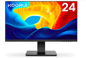 KOORUI 24 Inch Computer Monitor - Black