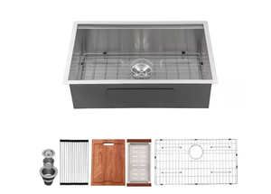 LORDEAR 28 Undermount Stainless Steel Kitchen Sink