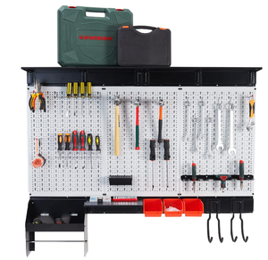 Ultrawall Garage Peboard Storage Organizer System - 105pcs - TOOLS NOT INCLUDED