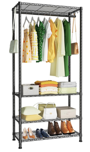 Ulif H1 Heavy Duty Garment Rack - Black