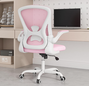 Sytas Home Office Chair- PinkWhite