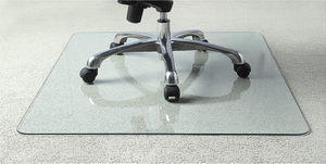 36x46 Glass Chair Mat