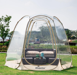 Alvantor Pop Up Bubble Tent - 10� x 10� - Beige