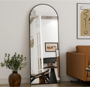 HARRITPURE 58x18 Arched Full Length Mirror - Black