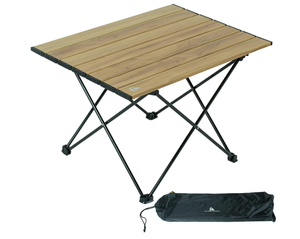 iClimb Ultralight Compact Camping Alu. Folding Table with Carry Bag