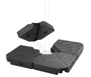 FRUITEAM 4-Pcs Patio Umbrella Base