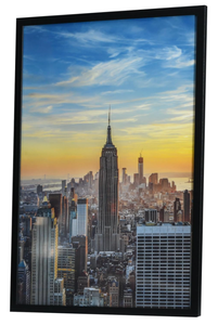 Frame Amo Black 24x32 Picture or Poster Frame