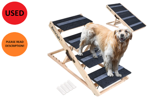 Dog Ramp Dog Stairs 2-in-1 Pet Ramp