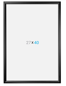 SnapeZo Black Movie Poster Frame 27x40 Inches