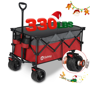 Sekey Collapsible Foldable Wagon - Red