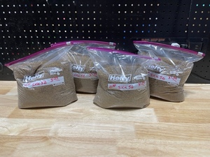 Sand for Weight in Vehicle Trunk