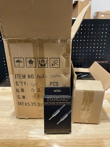 Audio Cables Case of 40