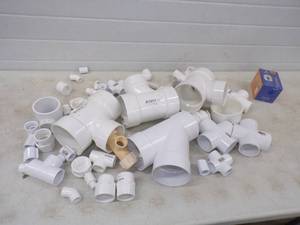 lot 19 image: PVC Plumbing Parts