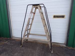 lot 7 image: Rolling Ladder