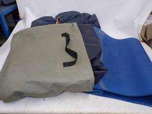 lot 67 image: Air Mattress, Sleeping Bag and Sleeping Pad